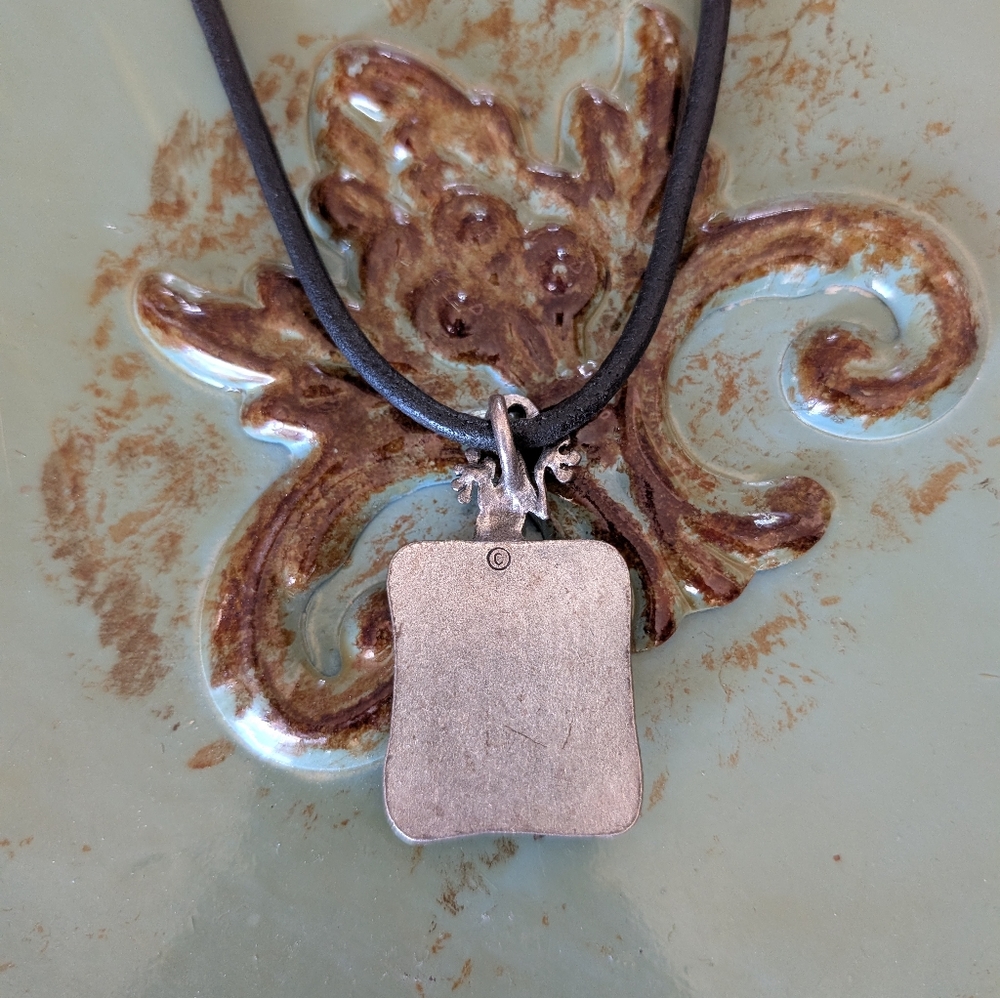 Chico's Lizard/Gecko Necklace - Picture 4 of 6